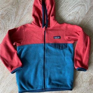 Patagonia Kids' Two-Tone Fleece Hoodie
